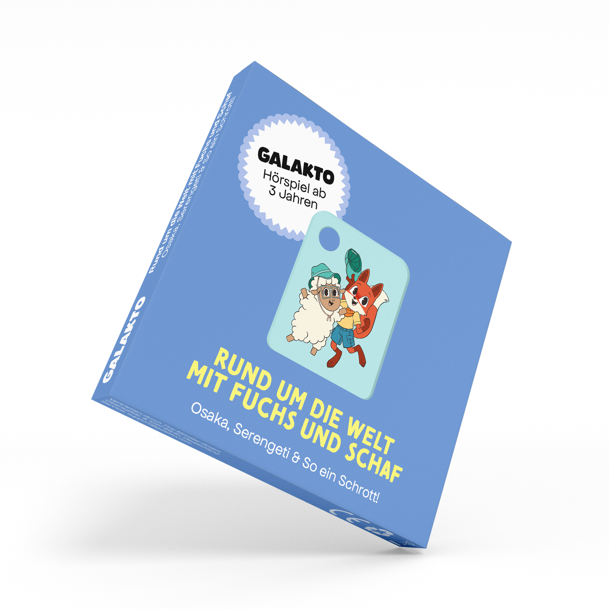 Galakto Audio-Token: 'Rund Um Die Welt' Hörspiel Für Kinder Ab 3 Jahren – Fuchs & Schaf In Ottawa & Schwarzwald (ca. 51 Min)
